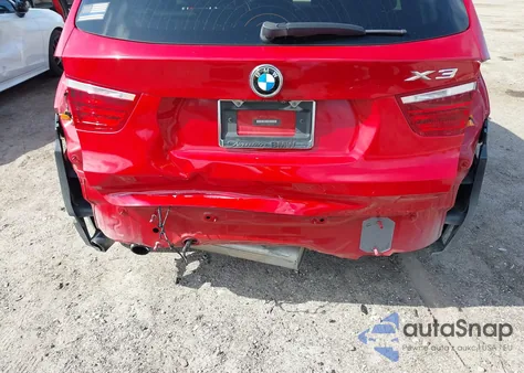 2017 BMW X3 xDrive35I z USA, uszkodzony, nr VIN 5UXWX7C53H0S19020